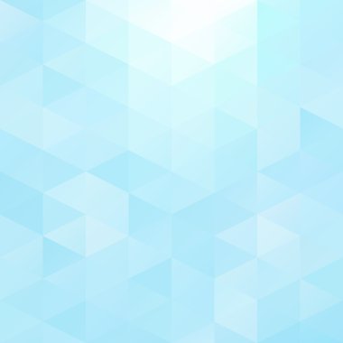 Mavi Izgara Mozaik Arkaplan, Yaratıcı Tasarım Şablonları