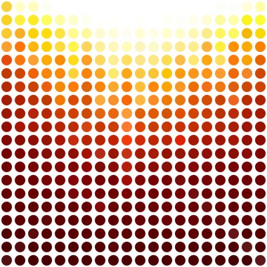 Turuncu noktalar arka plan, yaratıcı tasarım şablonları