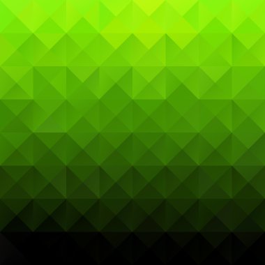 Yeşil Izgara Mozaik Arkaplan, Yaratıcı Tasarım Şablonları