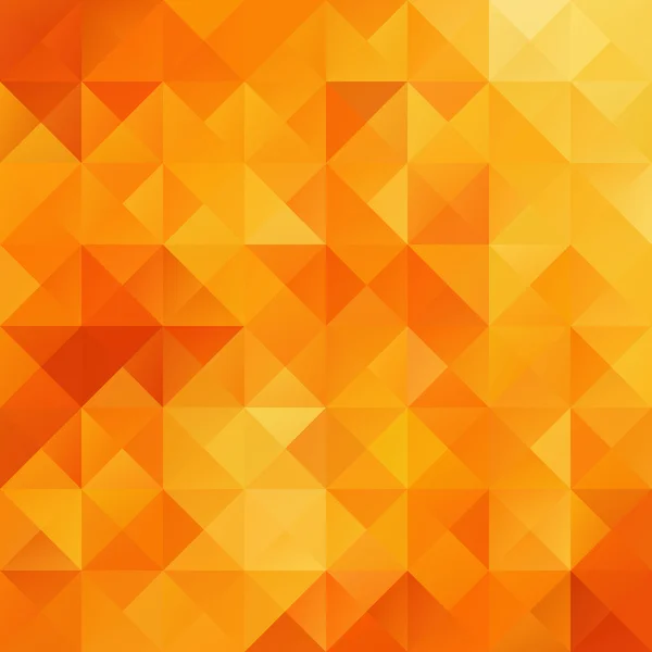 Πορτοκαλί πλέγμα ψηφιδωτό φόντο, δημιουργικά πρότυπα σχεδιασμού — Διανυσματικό Αρχείο