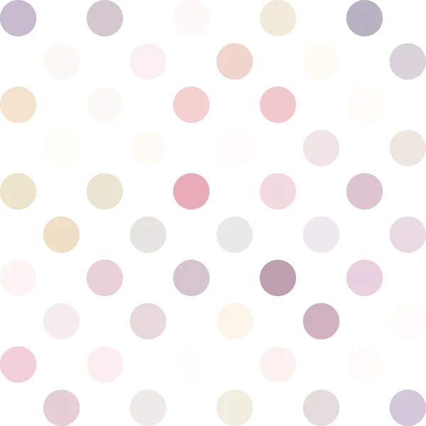 Kleurrijke Polka Dots achtergrond, creatief ontwerpsjablonen — Stockvector