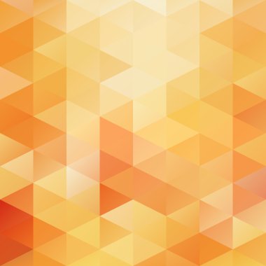 Turuncu Izgara Mozaik Arkaplan, Yaratıcı Tasarım Şablonları