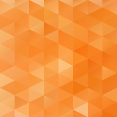 Turuncu Izgara Mozaik Arkaplan, Yaratıcı Tasarım Şablonları