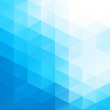 Mavi Izgara Mozaik Arkaplan, Yaratıcı Tasarım Şablonları