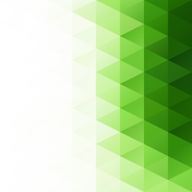 Yeşil Izgara Mozaik Arkaplan, Yaratıcı Tasarım Şablonları