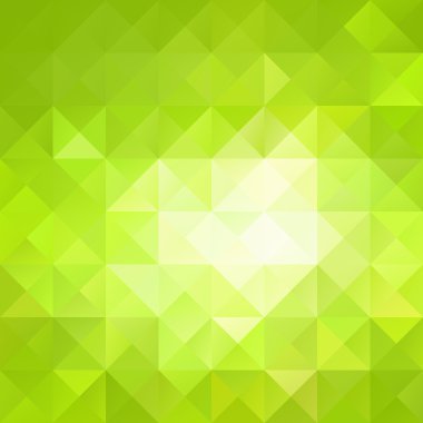 Yeşil Izgara Mozaik Arkaplan, Yaratıcı Tasarım Şablonları