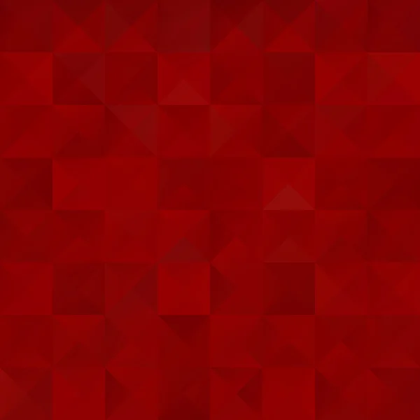 Rotes Gitter Mosaik Hintergrund, kreative Design-Vorlagen — Stockvektor