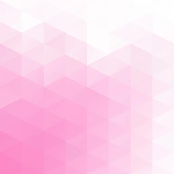 Fondo de mosaico de rejilla rosa, Plantillas de diseño creativo — Vector de stock