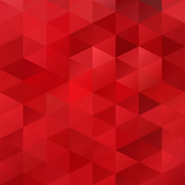 Red Grid Mosaic Background, Creative Design Templates — Stock Vector