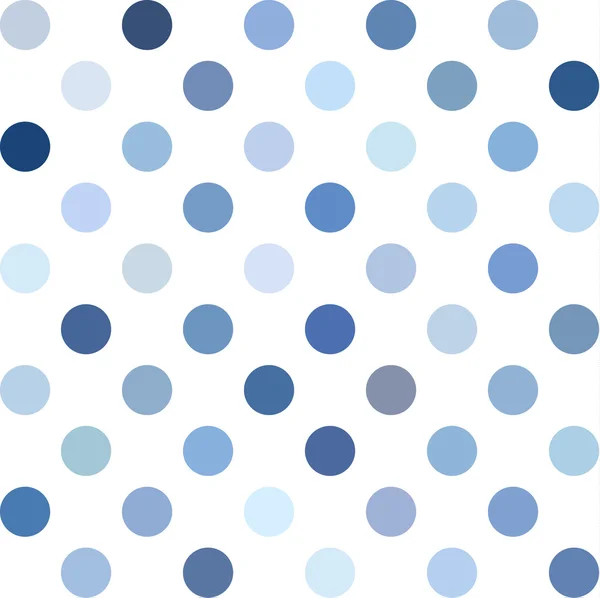 Blå prickar bakgrund, kreativ designmallar — Stock vektor