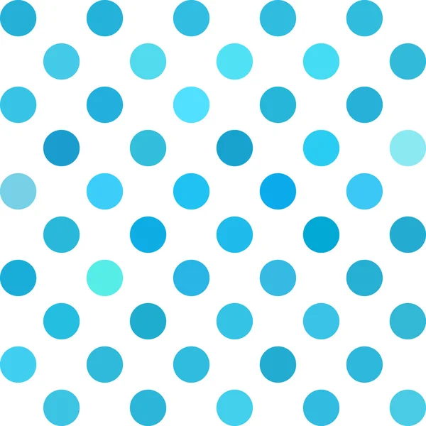 Blå prickar bakgrund, kreativ designmallar — Stock vektor