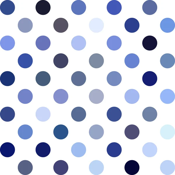 Kék pöttyös háttér, kreatív Design sablonok — Stock Vector