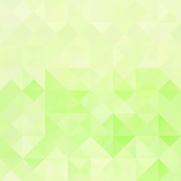 Green Grid Mosaic Background, Creative Design Template — 스톡 벡터