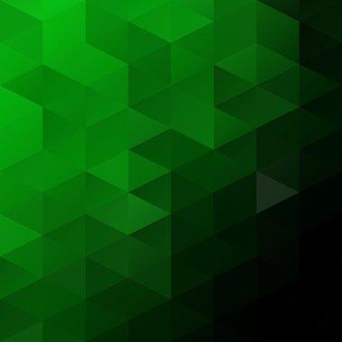 Yeşil Izgara Mozaik Arkaplan, Yaratıcı Tasarım Şablonları