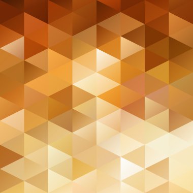 Turuncu Izgara Mozaik Arkaplan, Yaratıcı Tasarım Şablonları