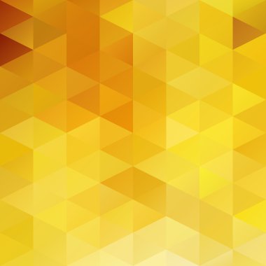 Sarı Izgara Mozaik Arkaplan, Yaratıcı Tasarım Şablonları