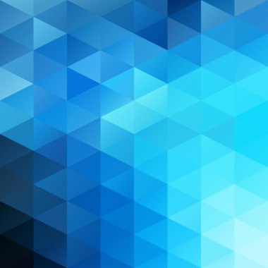 Mavi Izgara Mozaik Arkaplan, Yaratıcı Tasarım Şablonları
