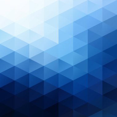 Mavi Izgara Mozaik Arkaplan, Yaratıcı Tasarım Şablonları