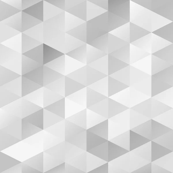 Gris Gris Grille blanche Arrière-plan Mosaïque, Modèles de conception créative — Image vectorielle