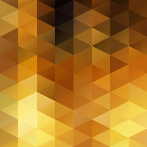 Orange Grid Mosaic Hintergrund, kreative Design-Vorlagen — Stockvektor