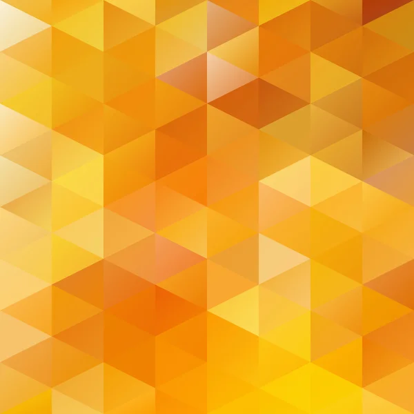 Orange rutnät Mosaik bakgrund, Creative Design mallar — Stock vektor