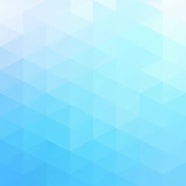 Blue Grid Mozaïek achtergrond, Creatief Ontwerp Templates — Stockvector