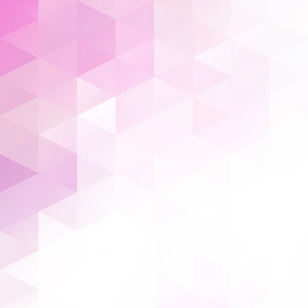 Pink Grid Mosaic fundo, modelos de design criativo — Vetor de Stock