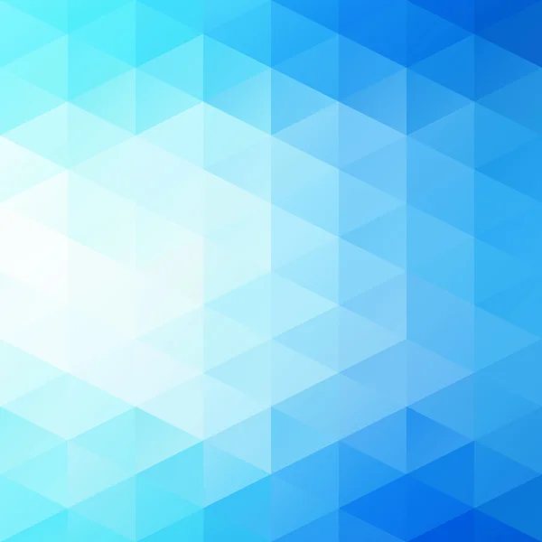 Blue Grid Mosaic Background, Creative Design Template — 스톡 벡터