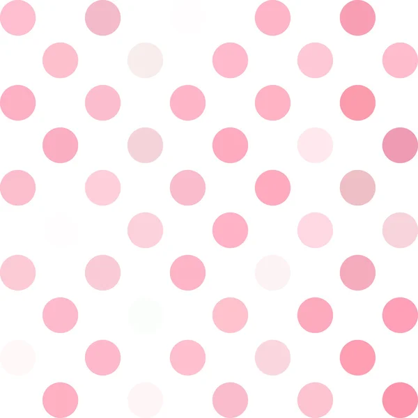 粉色圆点的背景下，创意设计模板 — 图库矢量图片