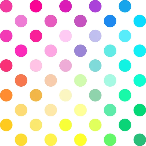 Puntíky barevné pozadí, kreativní Design šablony — Stockový vektor