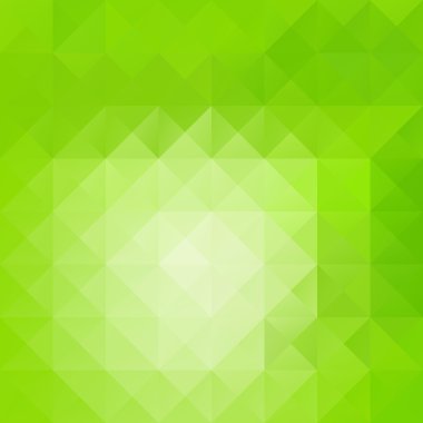 Yeşil Izgara Mozaik Arkaplan, Yaratıcı Tasarım Şablonları