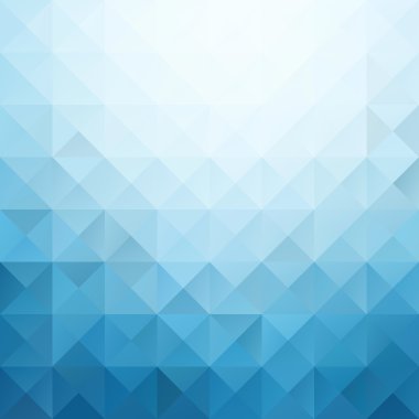 Mavi Izgara Mozaik Arkaplan, Yaratıcı Tasarım Şablonları