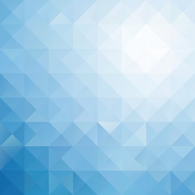 Mavi Izgara Mozaik Arkaplan, Yaratıcı Tasarım Şablonları