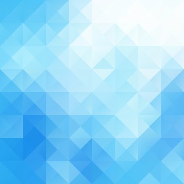 Mavi Izgara Mozaik Arkaplan, Yaratıcı Tasarım Şablonları