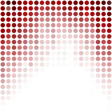 Kırmızı noktalar arka plan, yaratıcı tasarım şablonları