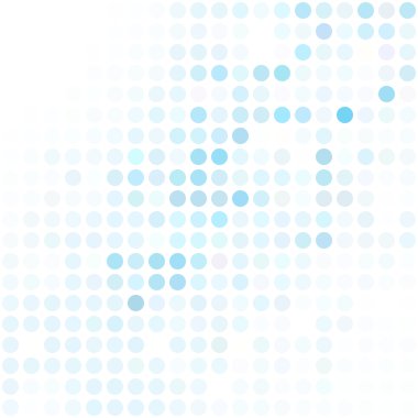 Mavi noktalar arka plan, yaratıcı tasarım şablonları