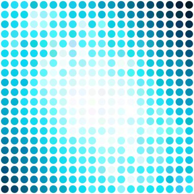 Mavi noktalar arka plan, yaratıcı tasarım şablonları