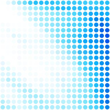 Mavi noktalar arka plan, yaratıcı tasarım şablonları