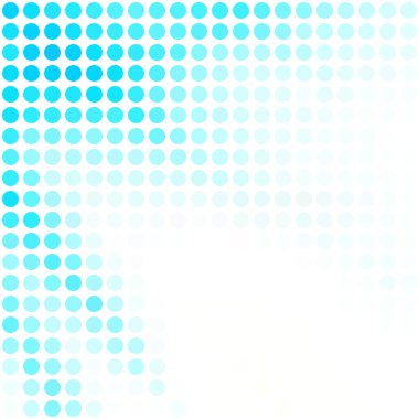 Mavi noktalar arka plan, yaratıcı tasarım şablonları