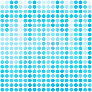 Mavi noktalar arka plan, yaratıcı tasarım şablonları