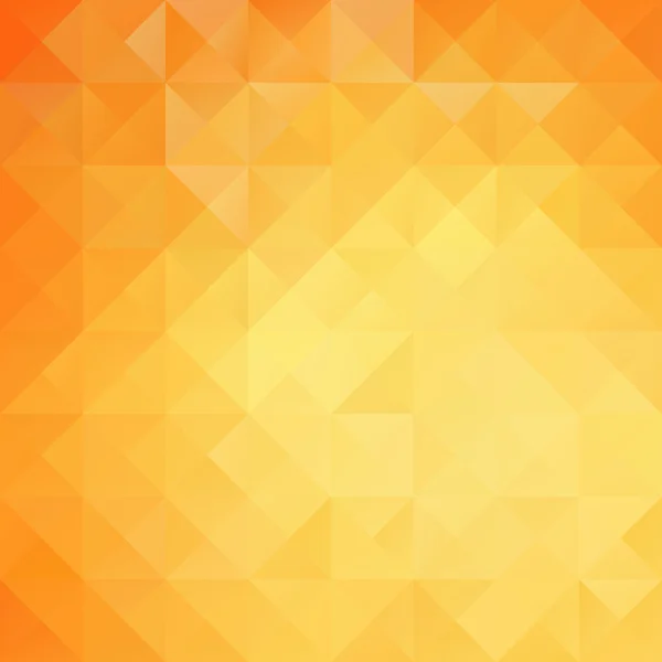 Фон мозаики Orange Grid, шаблоны креативного дизайна — стоковый вектор