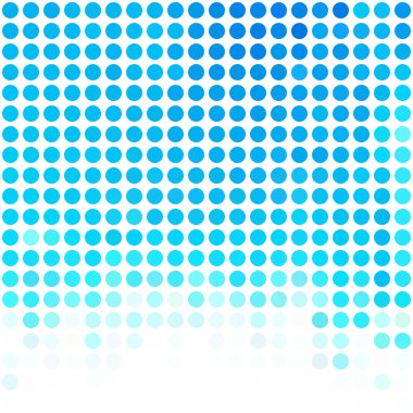 Mavi noktalar arka plan, yaratıcı tasarım şablonları