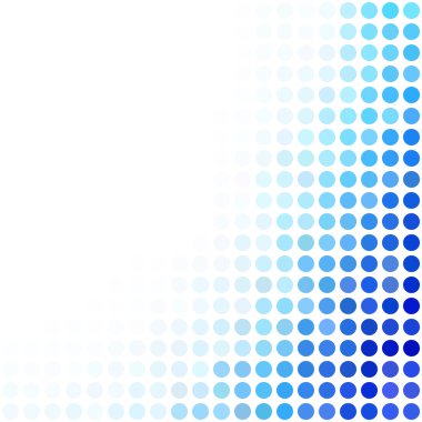 Mavi noktalar arka plan, yaratıcı tasarım şablonları