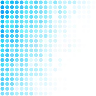 Mavi noktalar arka plan, yaratıcı tasarım şablonları