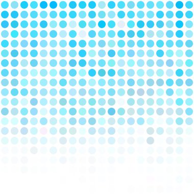 Mavi noktalar arka plan, yaratıcı tasarım şablonları