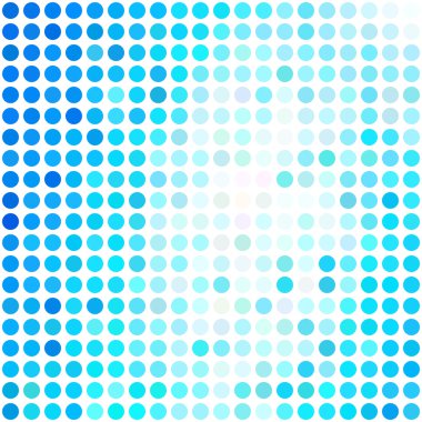 Mavi noktalar arka plan, yaratıcı tasarım şablonları