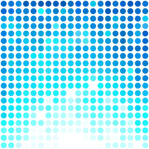 Fondo de puntos azules, plantillas de diseño creativo — Vector de stock