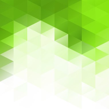 Yeşil Izgara Mozaik Arkaplan, Yaratıcı Tasarım Şablonları