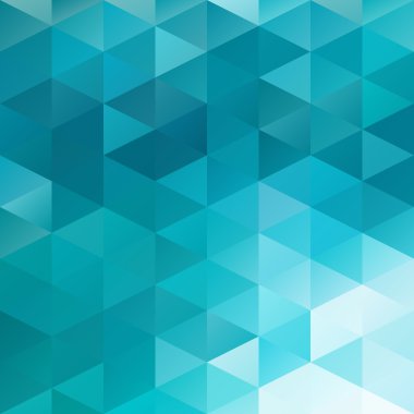 Mavi Izgara Mozaik Arkaplan, Yaratıcı Tasarım Şablonları