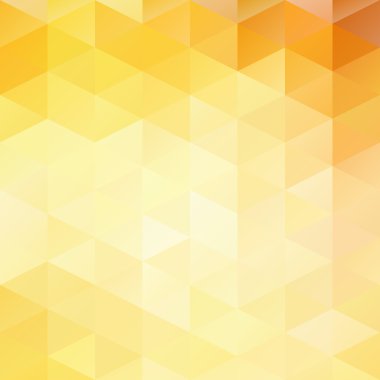 Turuncu Izgara Mozaik Arkaplan, Yaratıcı Tasarım Şablonları